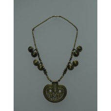 Early Barrow Culture, gold necklace, spirals, phalli pendant